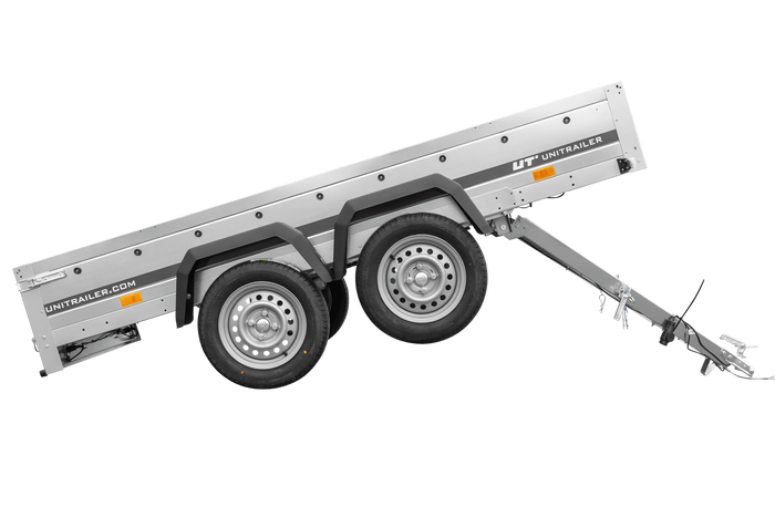 Zweiachsanhänger 264×150 UNITRAILER GARDEN 265/2 KIPP-Neu – Bild 6