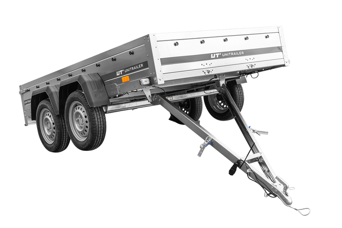 Zweiachsanhänger 264×150 UNITRAILER GARDEN 265/2 KIPP-Neu – Bild 8