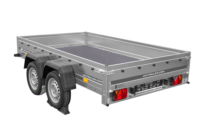 Zweiachsanhänger 264×150 UNITRAILER GARDEN 265/2 KIPP-Neu – Bild 9